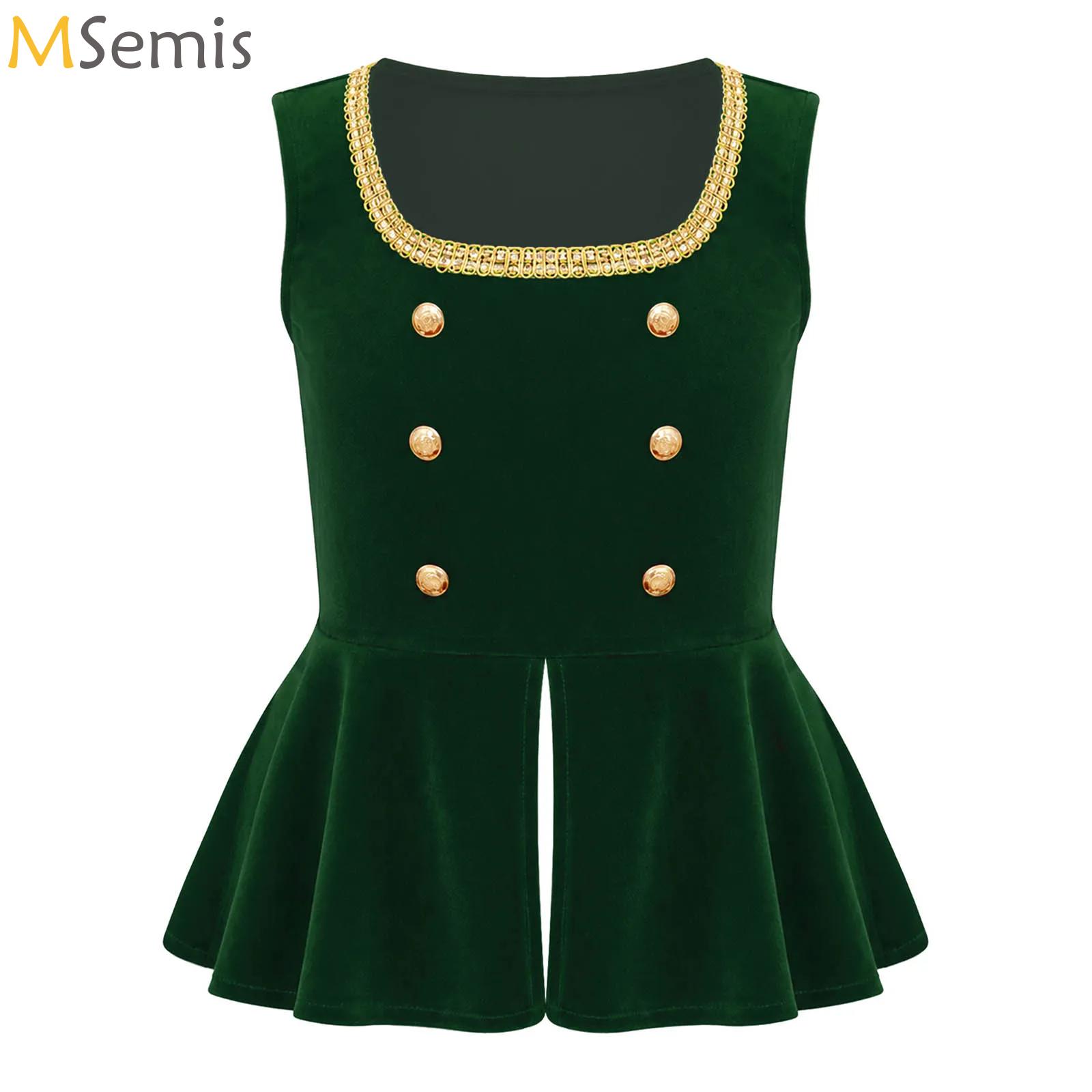 Tops - Mädchen-Halloween-Kostüm im mittelalterlichen, renaissance-, gotischen, steampunk-