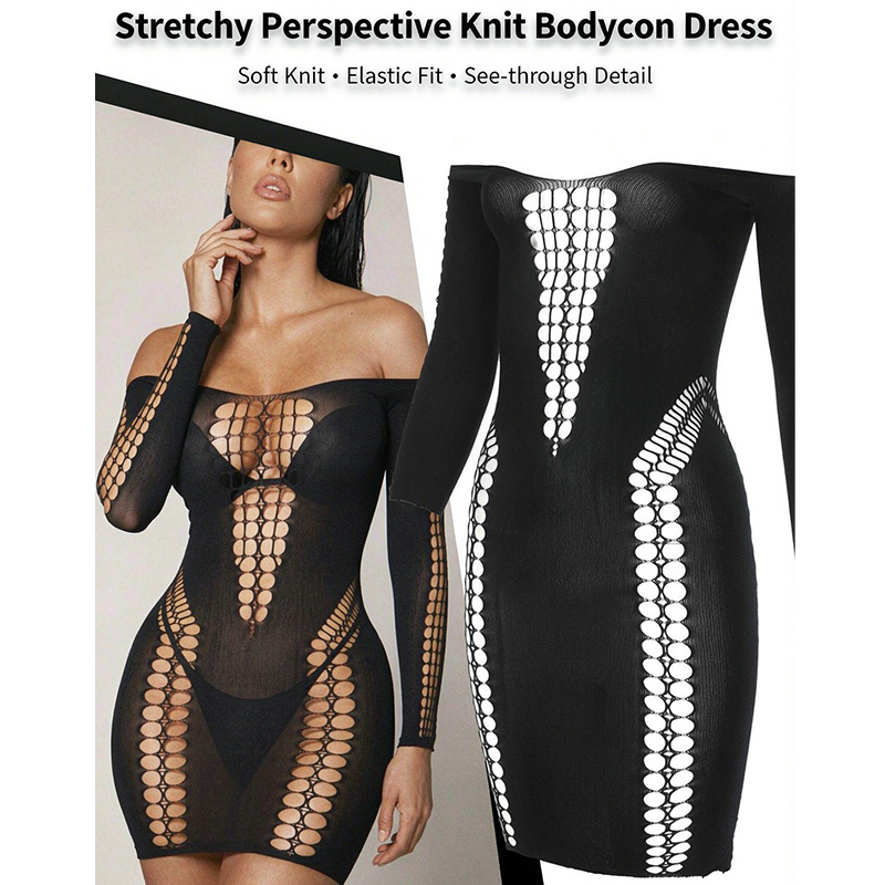 Damen Strandkleid aus transpar – Sexy Mesh Sheer Bodycon Dress Bewertung und Preis