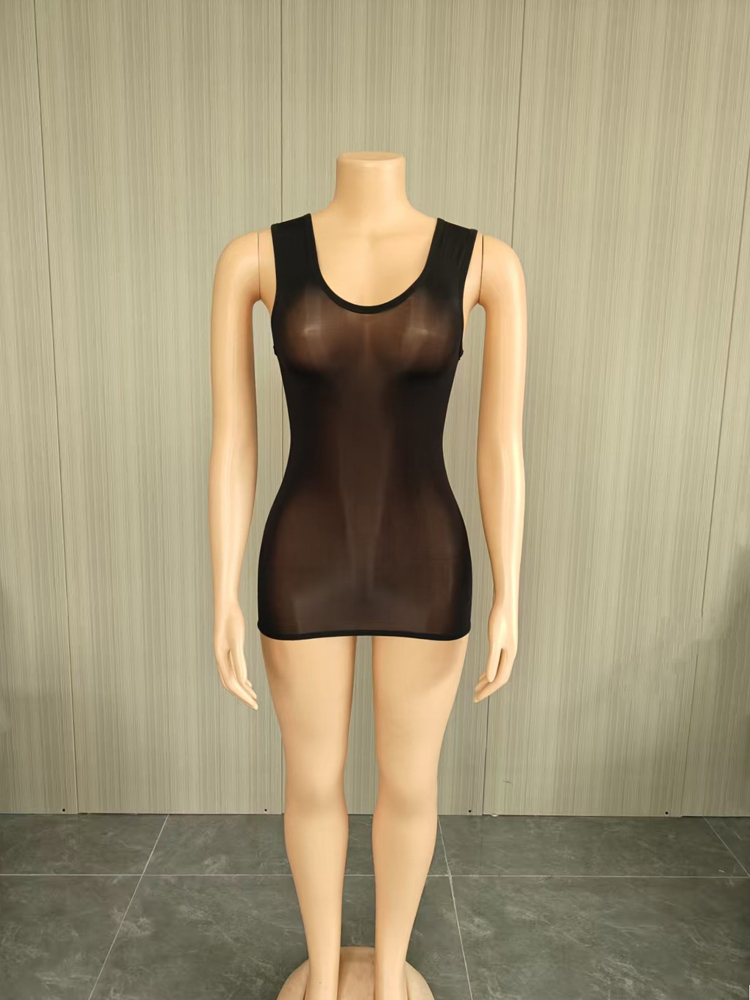 JENYAGE Sexy glänzendes, trans – Sexy Mesh Sheer Bodycon Dress Bewertung und Preis