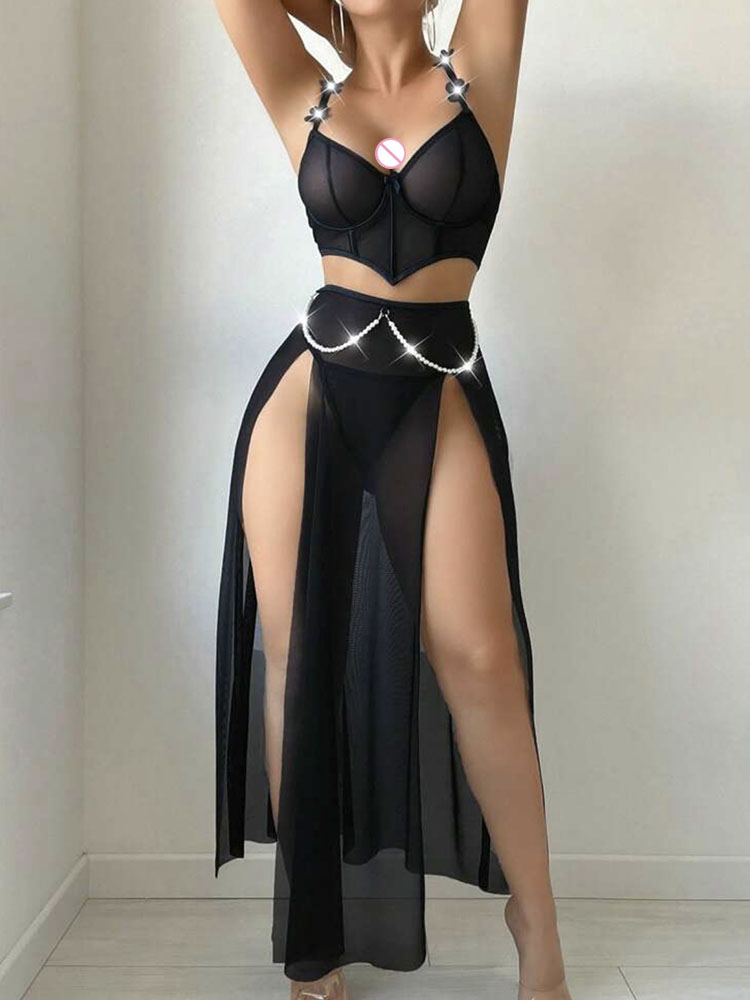 Heißes, transparentes Bodycon- – Sexy Mesh Sheer Bodycon Dress Bewertung und Preis