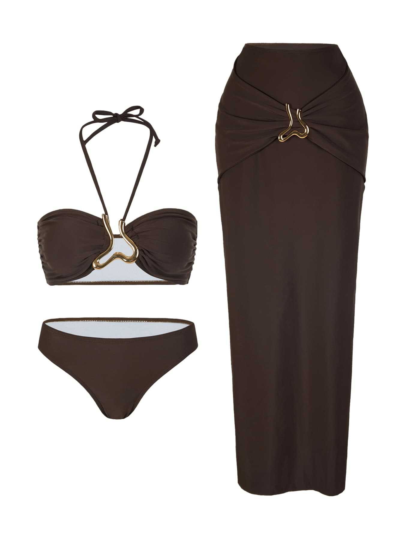 Ärmelloser Tankini-Bikini für  – Swimwear Bewertung und Preis