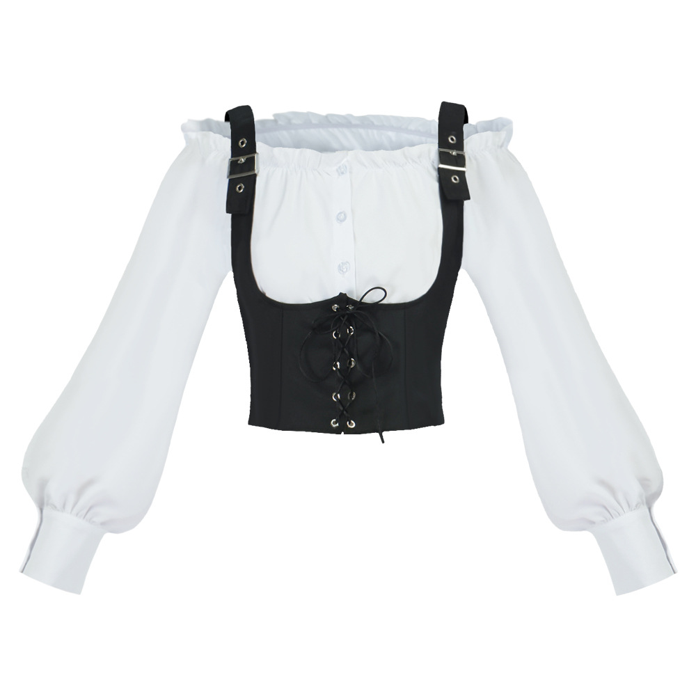 Retro-Bluse im Western-Stil fü – Blouses Bewertung und Preis
