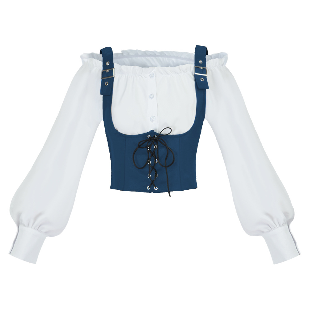 Retro-Bluse im Western-Stil fü – Blouses Bewertung und Preis